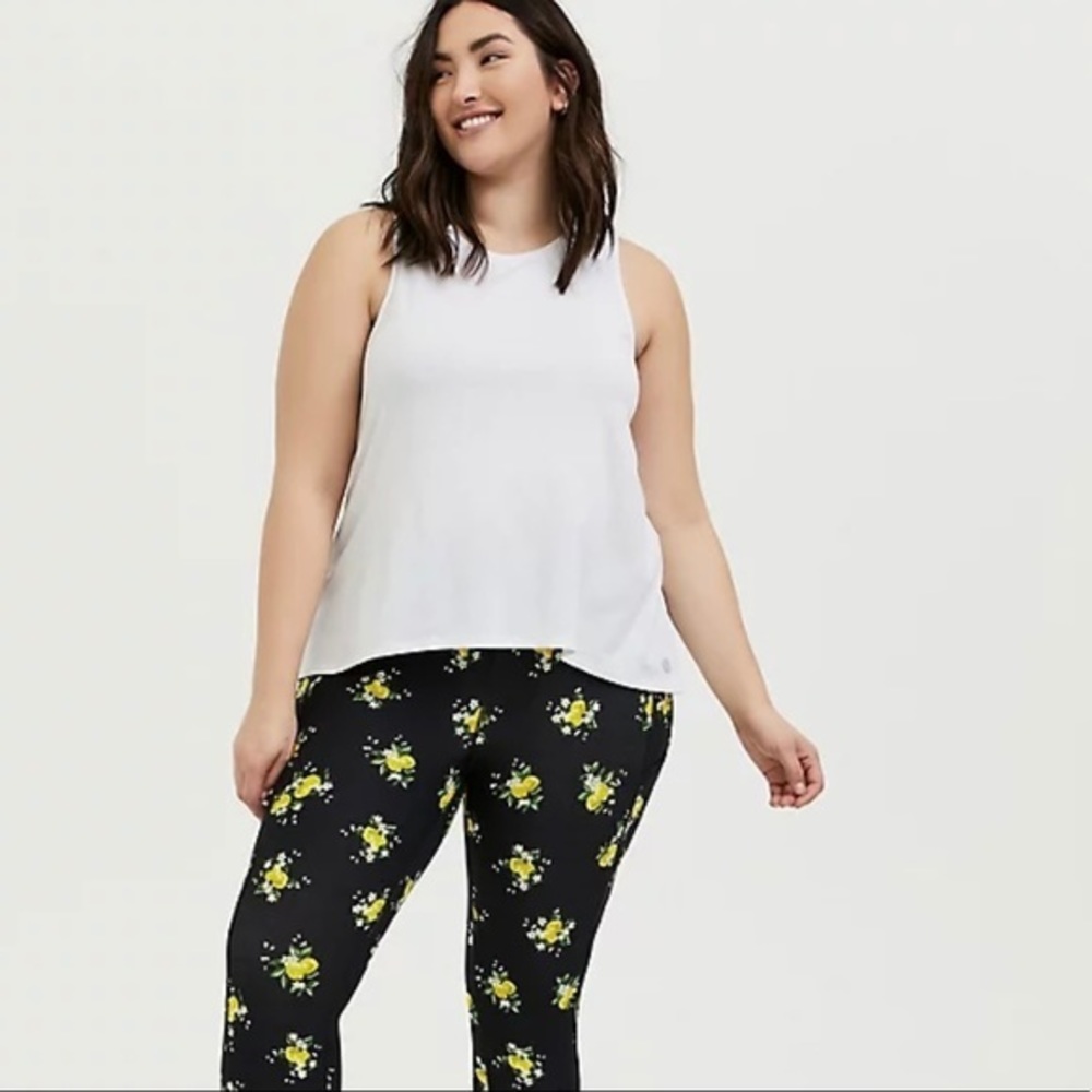 Torrid Active White Tank Top